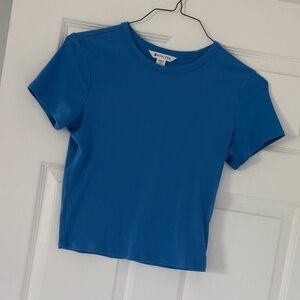 [Athleta] Signature Rib Crop Tee
